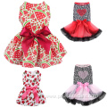 Luxury Cute Polka Dot Ribbon Cozy Dog Sundress